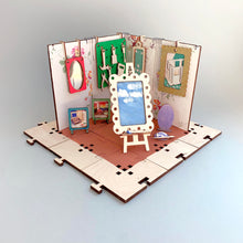 Load image into Gallery viewer, Cribble craft create kit - pedagogiska och hållbara bygglek, pyssel dockhus