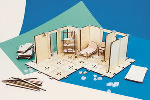 Cribble craft base och bedroom kit - pedagogiska och hållbara träleksaker