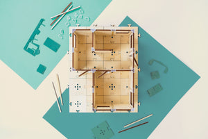 Cribble craft base kit - pedagogiska och hållbara bygglek